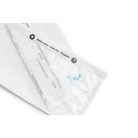 Buste autoadesive Bong Paperstick in carta neutra - conf. da 250 buste - 162x120 mm - 21PN.250.4